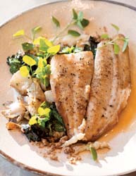 hot and hot fish dish non gmo
