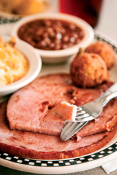 Llyd's ham plate