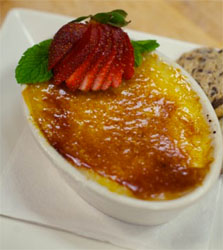 Satterfield's creme brulee
